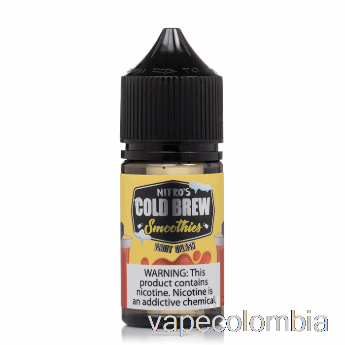 Vape Kit Completo Fruit Splash - Sales Nitros Cold Brew - 30ml 25mg